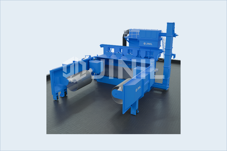 Airless Shot Blasting Machine - Wire Coil